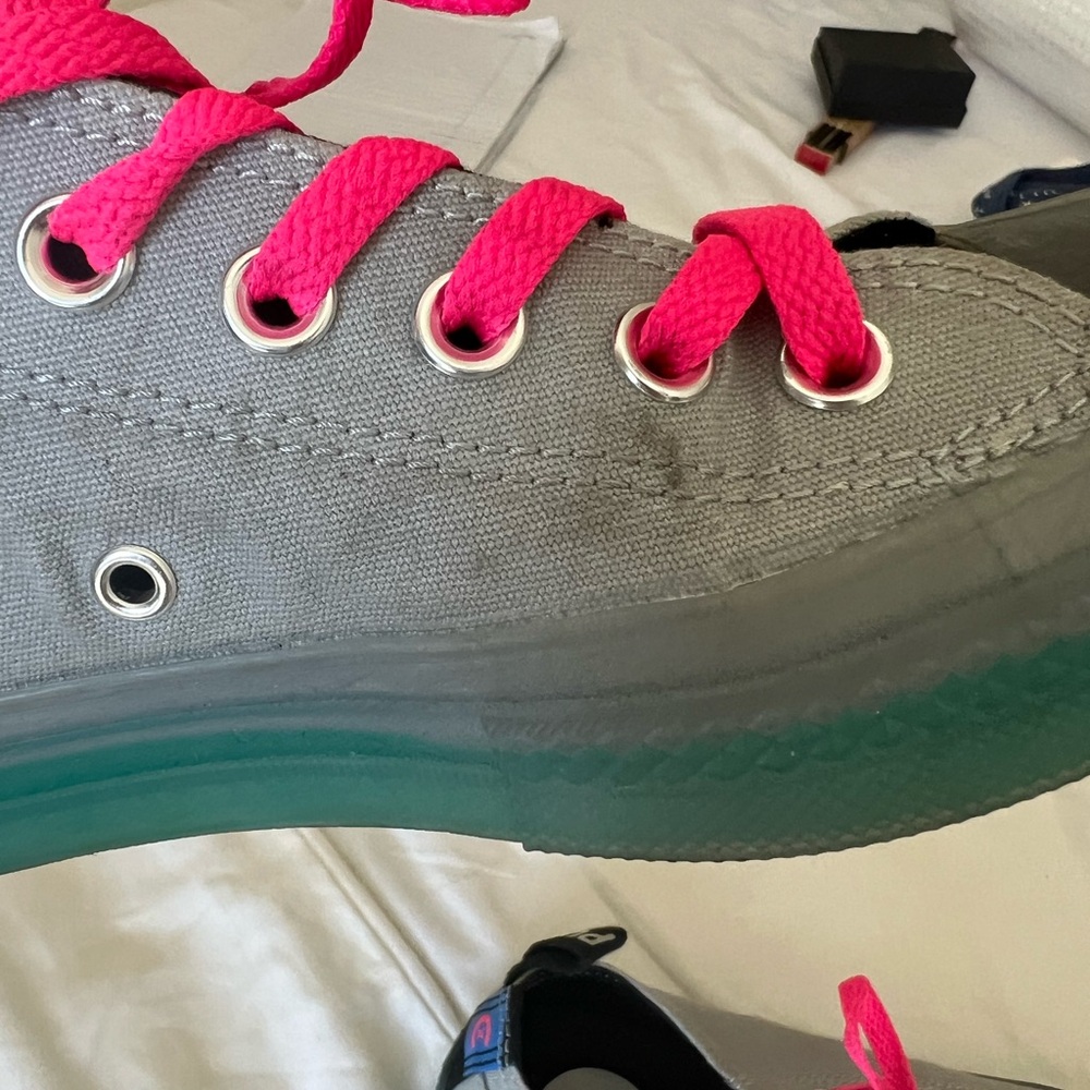 Converse Digital Terrain Chuck Taylor All Star CX OX Low Grey women’s 8.5 - Picture 13 of 15
